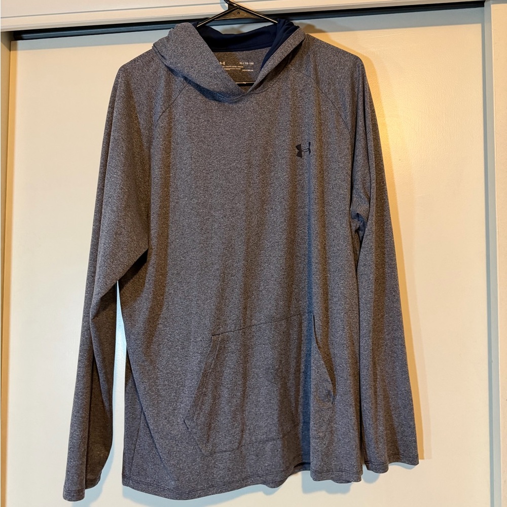 Under Armour Men's Heathered Gray Hoodie